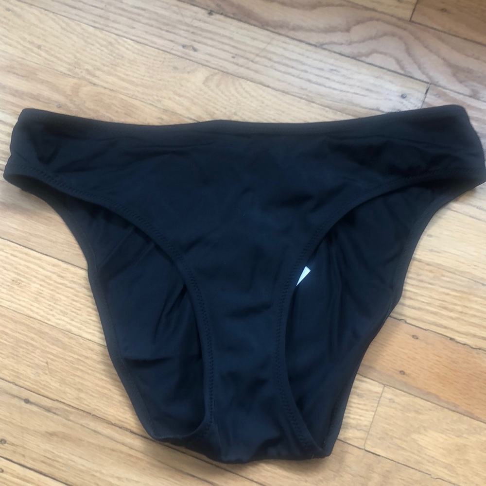 🆕 POUR MOI Lace Up Back Bikini Brief in Black - Picture 3 of 7